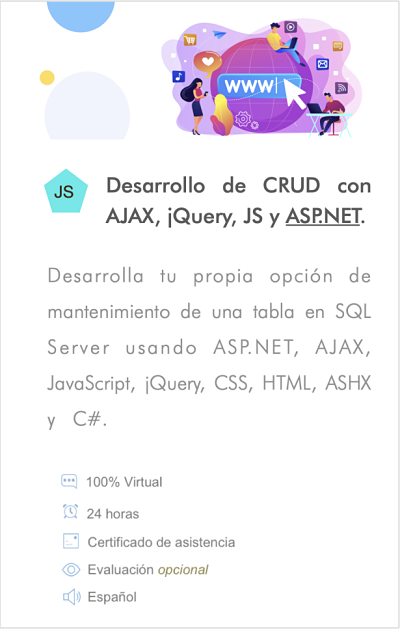 Desarrollo de Aplicaciones Web con angular